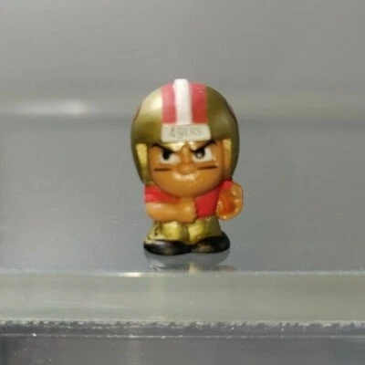 RARE 1" TALL SAN FRANCISCO 49ERS NFL TEENYMATES SERIES 2 RUNNING BACKS FIGURE - Image 1 of 2
