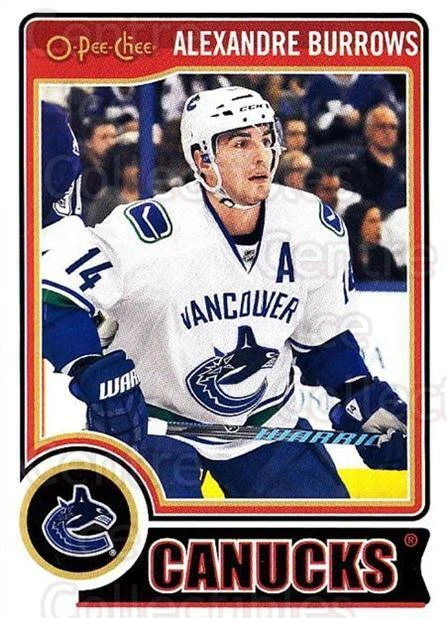 2014-15 O-Pee-chee #85 Alexandre Burrows - Image 1 of 1