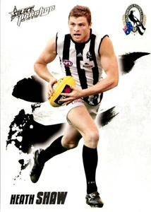 2010 COLLINGWOOD MAGPIES AFL Premiers Card HEATH SHAW Prestige - Bild 1 von 2