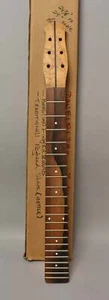 1960's Danelectro "Traditional Peghead/Bottle" Prototype Neck Natural w/Box - Picture 1 of 23