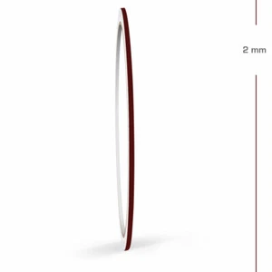 Zierstreifen 2mm 10 Meter Weinrot Dunkelrot Matt RAL 3004 Auto Boot Motorrad - Bild 1 von 5