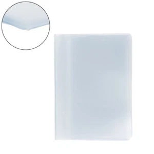 Plastic PVC Clear Pouch Name ID Credit Card Holder Case Organizer Keeper Pocket - Picture 1 of 13