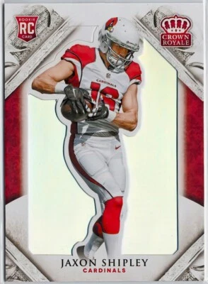 2015 Panini Crown Royale Silver Jaxon Shipley Rookie Card #124 /199 - Image 1 of 2