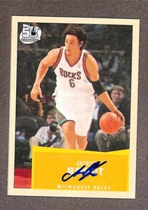 2007-08 Topps Variations 1957-58 Auto #27 Andrew Bogut - Picture 1 of 3