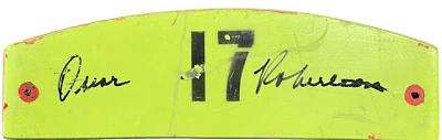 Oscar Robertson Signed Cincinnati Gardens Original Stadium Seat Back ROYALS (PSA - Image 1 of 2