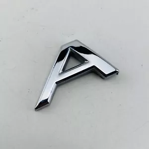 07 08 09 10 Hyundai Elantra Emblem Badge Letter Logo Trunk Rear Chrome OEM E4A-2 - Picture 1 of 6