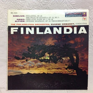 Philadelphia Orchestra Ormandy Finlandia Columbia 6 Eyes ML 5181 Vinly LP - Picture 1 of 10