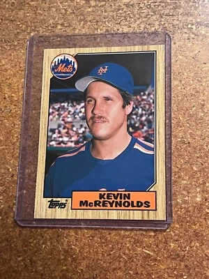 1987 Topps Traded Baseball # 76T Kevin McReynolds - Image 1 of 2