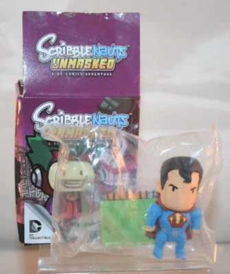 Scribblenauts Unmasked Series 3 DC Comics Superman Figure - New in open Box - Image 1 of 4