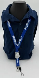 SkyWest Airlines Seat Belt Lanyard Boeing Airbus Embraer CRJ E175 HIGH QUALITY - Picture 1 of 3