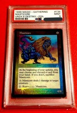 MTG PSA9 MASTICORE Foil 1999 URZA'S DESTINY Magic The Gathering