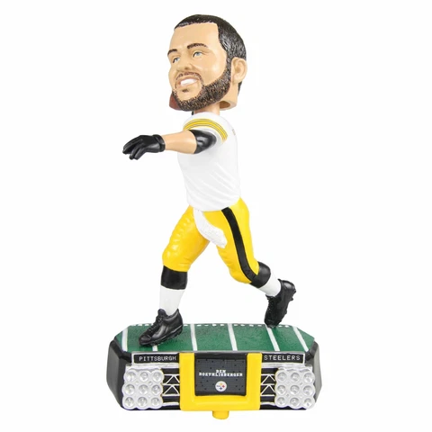 Ben Roethlisberger Pittsburgh Steelers Stadium Lights Bobblehead NFL Cover