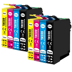 Druckerpatronen für Epson 603 XL XP-2100 XP-3100 XP-4100 WF-2810 DWF WF-2830 DWF - Bild 1 von 7