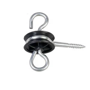10 x Aislador de manija de puerta con ojal Aisladores de manija de puerta para valla de pasto manijas de puerta puerta puerta - Imagen 1 de 1