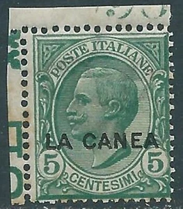 1907-12 LEVANTE LA CANEA EFFIGIE 5 CENT MNH ** - RF42 - Picture 1 of 1