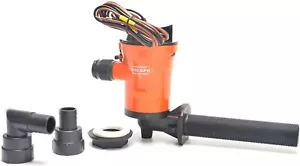 Amarine Made 12V 800 GPH Livewell Live Well Pump Boat Tank Aerator Bilge Pump US - Bild 1 von 7