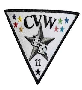 Carrier Air Wing CVW-11 Patch - zum Aufnähen - Bild 1 von 1