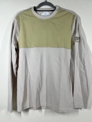 ADIDAS GOLF Para Hombres Adicross Manga Larga Crew 2 Tonos Bronceado/Sabana Talla M Nuevo Sin Etiquetas Foto 1 de 4