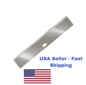 4" Wall Scraper Blades - 5 Piece/Pack, High Carbon Steel, .020" Thickness. - Picture 1 of 5
