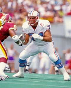 1998 Houston Oilers BRUCE MATTHEWS 8x10 Photo NFL Print Glossy Poster HOF 2007 - Picture 1 of 1