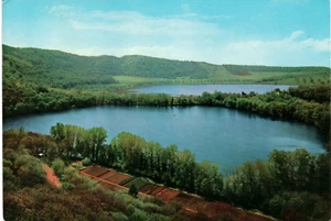 ba 31 1966 LAGHI DI MONTICCHIO (Potenza) von Badia aus gesehen -VG - Ed. Olivenbaum - Bild 1 von 1