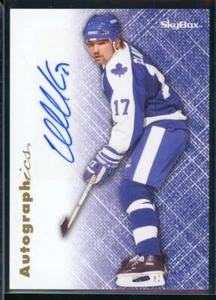 2012-13 Fleer Retro Autographics 1996-97 #96WC Wendel Clark - Picture 1 of 2