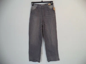 Boy's Grey Route 66 Relaxed Jeans Pant. Size 14. 100% Cotton. Adjustable Waist - Picture 1 of 11