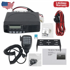 TM-281A 136-174MHZ FM Transceiver VHF Mobile Radio Car Radio Station 65W 10-50KM - Picture 1 of 11