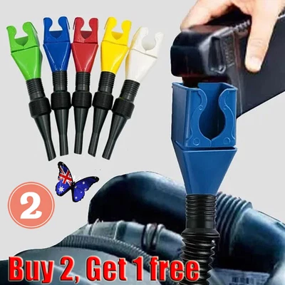 Flexible Draining Tool Snap Funnel, Multi-Purpose Flexible Fold Oil Funnel HG - image 1 of 4