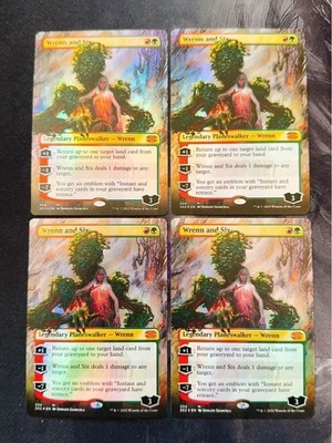 Showcase Foil Wrenn And Six English Set Of 4 - Image 1 of 4