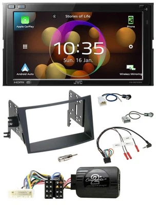 JVC DAB Lenkrad 2DIN Bluetooth USB Autoradio für Subaru Legacy Outback 09-15 - Bild 1 von 4