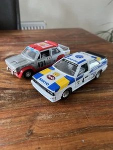 VINTAGE BURAGO 1:24 DIECAST FAIT 131 ABARTH RALLY & AUDI QUATTRO CARS GOOD USED - Imagen 1 de 13