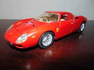 1965er Ferrari 250 LeMans 1/18 burago, unbespieltes Vitrinen-Modell - Bild 1 von 5