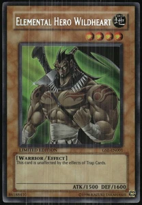 Yu-Gi-Oh! - GX Special Edition Elemental Hero Wildheart 2006 GSE-EN001 - Picture 1 of 2
