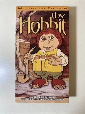 The Hobbit VHS Tape 1977 Animated Fantasy/Adventure TV Movie RARE OOP - Image 1 of 4