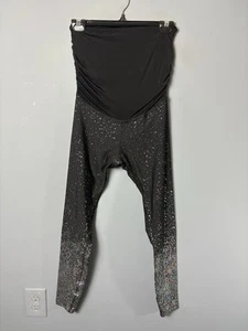 BEYOND THE BUMP by Beyond Yoga Umstandsleggings Damen M schwarz Alloy Ombre - Bild 1 von 7