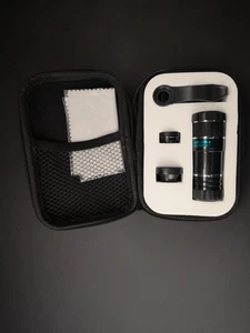 Kit objectif appareil photo smartphone Blue Hive en coque rigide zippée neuf dans emballage ouvert - Photo 1 sur 4
