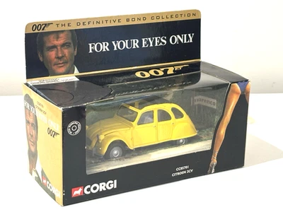 Corgi CC85701 1.43 Citroen 2CV James Bond solo para tus ojos 007 sin usar, en caja como nuevo B4 Foto 1 de 4