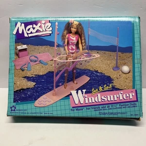 Vintage 1988 Hasbro Maxie Doll Sun and Sail Windsurfer Play Set Incomplete Read - Picture 1 of 5