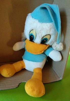 Retro Plüschtier "Donald Duck mit Zipfelmütze" - Bild 1 von 4