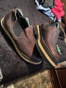 Georgia Giant Waterproof Pull On Work Safety Boots Men's Size 9.5W - Picture 1 of 4