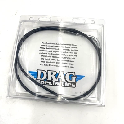 Drag Specialties - 4330600B - Black Vinyl Throttle Cable 38in. 90-95 FLH Touring - Image 1 of 4
