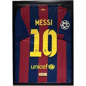 Barcelona Lionel Messi Trikot gerahmt, Lionel Messi Shirt gerahmt - Bild 1 von 6
