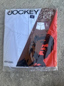 Boxer uomo Jockey Suprel 1974 gripper corto taglia 40 2-nuovo NOS vintage - Foto 1 di 3