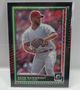 Adam Wainwright 2025 Donruss Optic Prizm Black Disco Circles Holo #36 Cardinals - Imagen 1 de 3