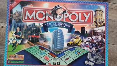 Monopoly Leicester Edition from 2003 by Winning Moves 100% Complete - Image 1 of 4