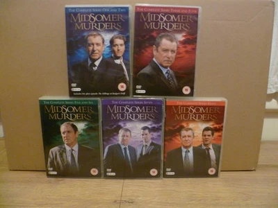 Midsummer Murders Series 1-8 Boxset Bundle 1 2 3 4 5 6 7 8 DVD BOXSETS - Image 1 of 2
