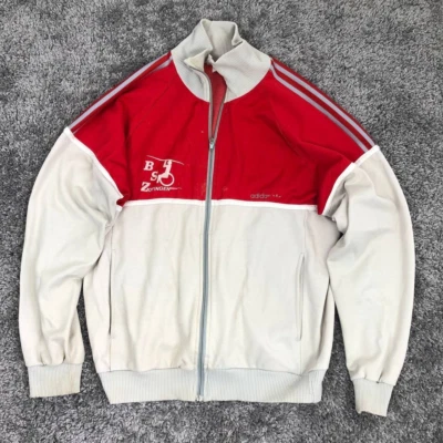 Adidas 80s Track Sport Vintage Archive Jacket Sweatshirt Romania Made M Size - Image 1 of 4
