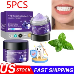 Dental Restoration Mineral Powder, Mineral Tooth Powder, Teeth Whitening US - Picture 1 of 30