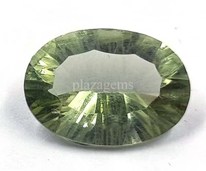 Pakistani Green Peridot Oval Shape 4.70 Ct Certified Natural Gemstone 5ARN - Picture 1 of 7